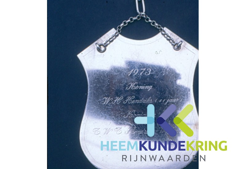 1973 Koningszilver EMM Lobith W.Hendriks F00002758